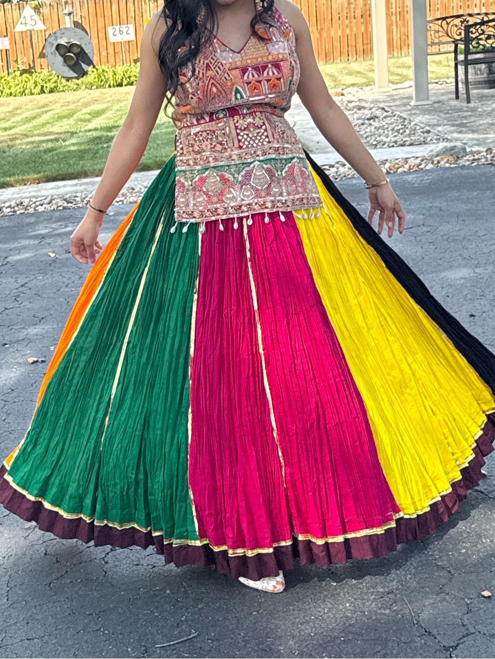 Multicolor Stylish Chaniya Choli